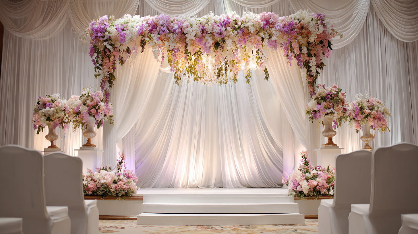 What is the Perfect Wedding Backdrop Decoration for Your Special Day?
