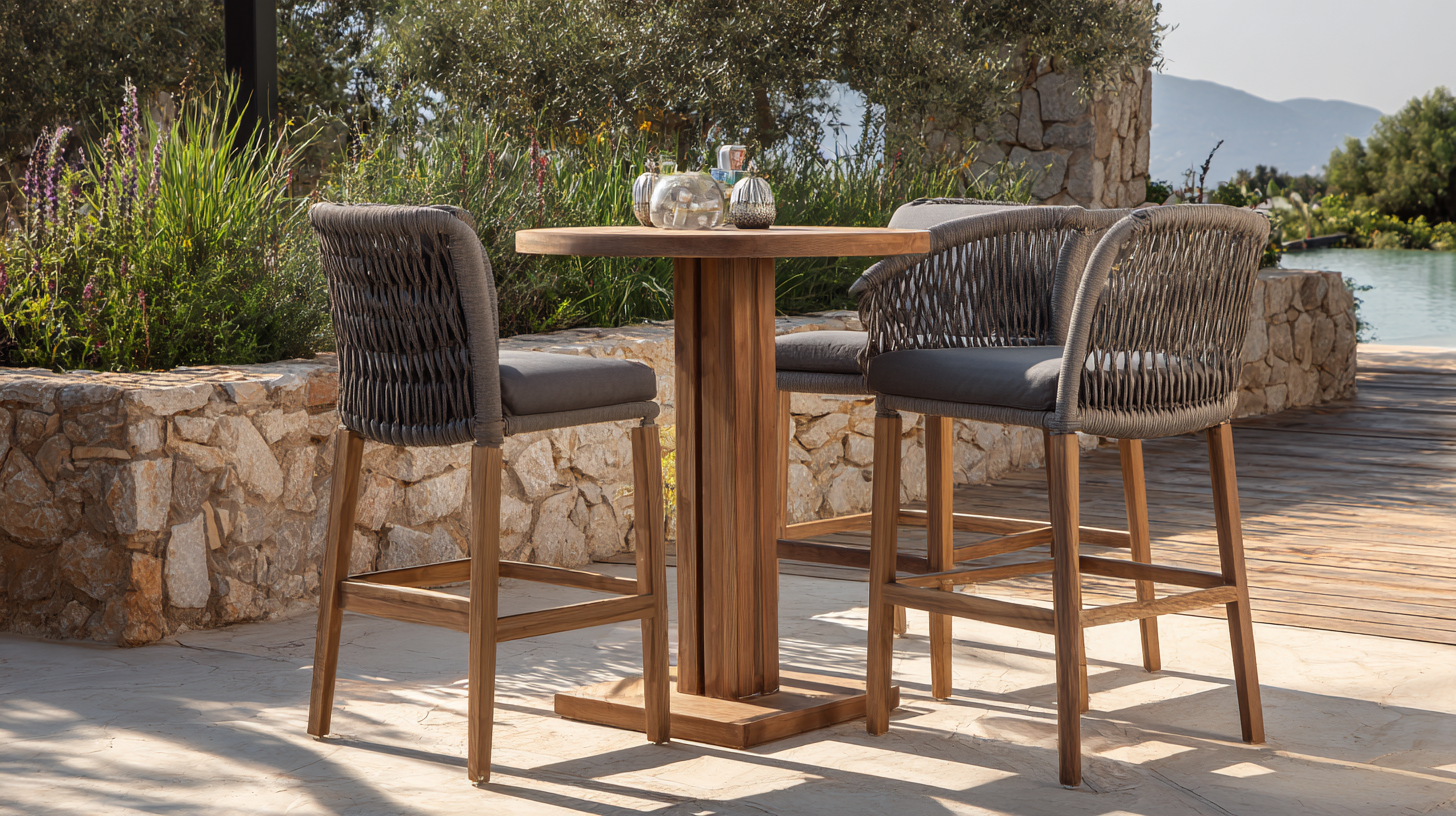 Essential Checklist for Sourcing the Perfect Outdoor Bar Chair: Key Features to Consider