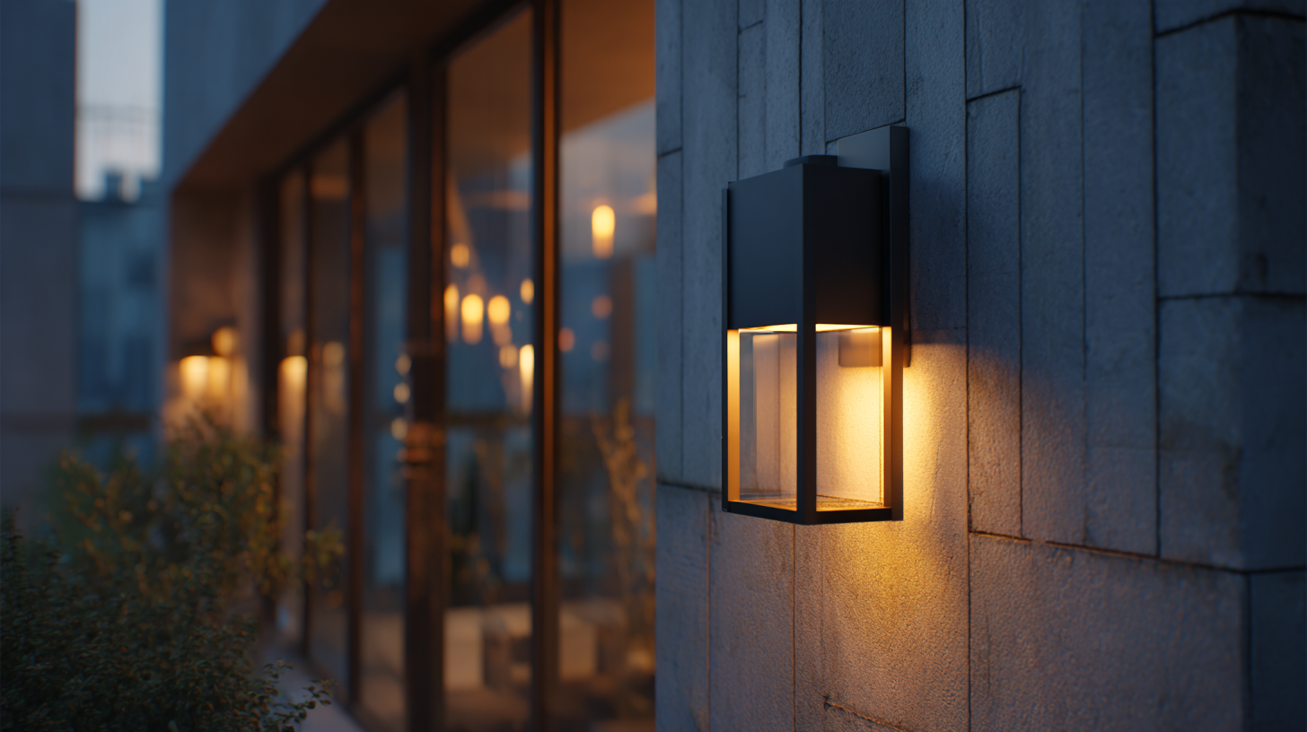 The Future of External Wall Light Design Innovations