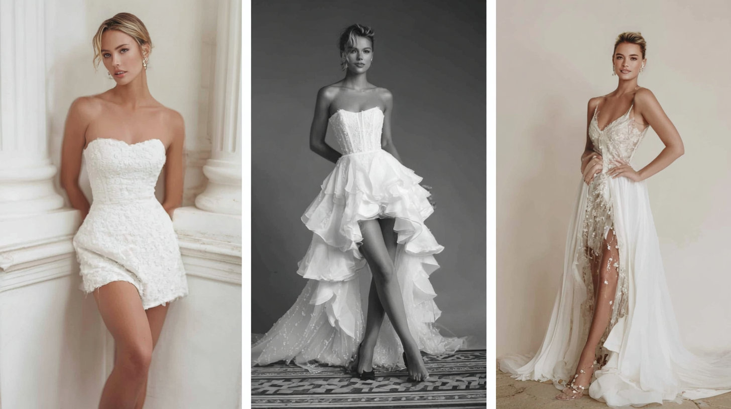 What Are the Benefits of Choosing Short Bridal Dresses for Your Wedding Day?