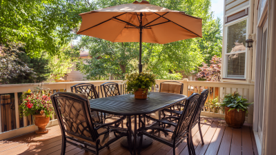 The Ultimate Guide to Choosing the Perfect Outdoor Deck Table for Your Space