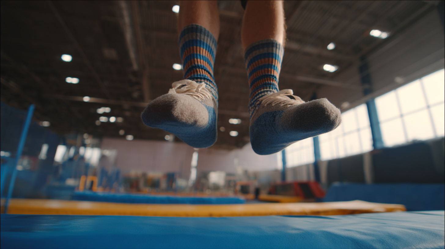 Challenges Faced with Trampoline Socks in Different Settings