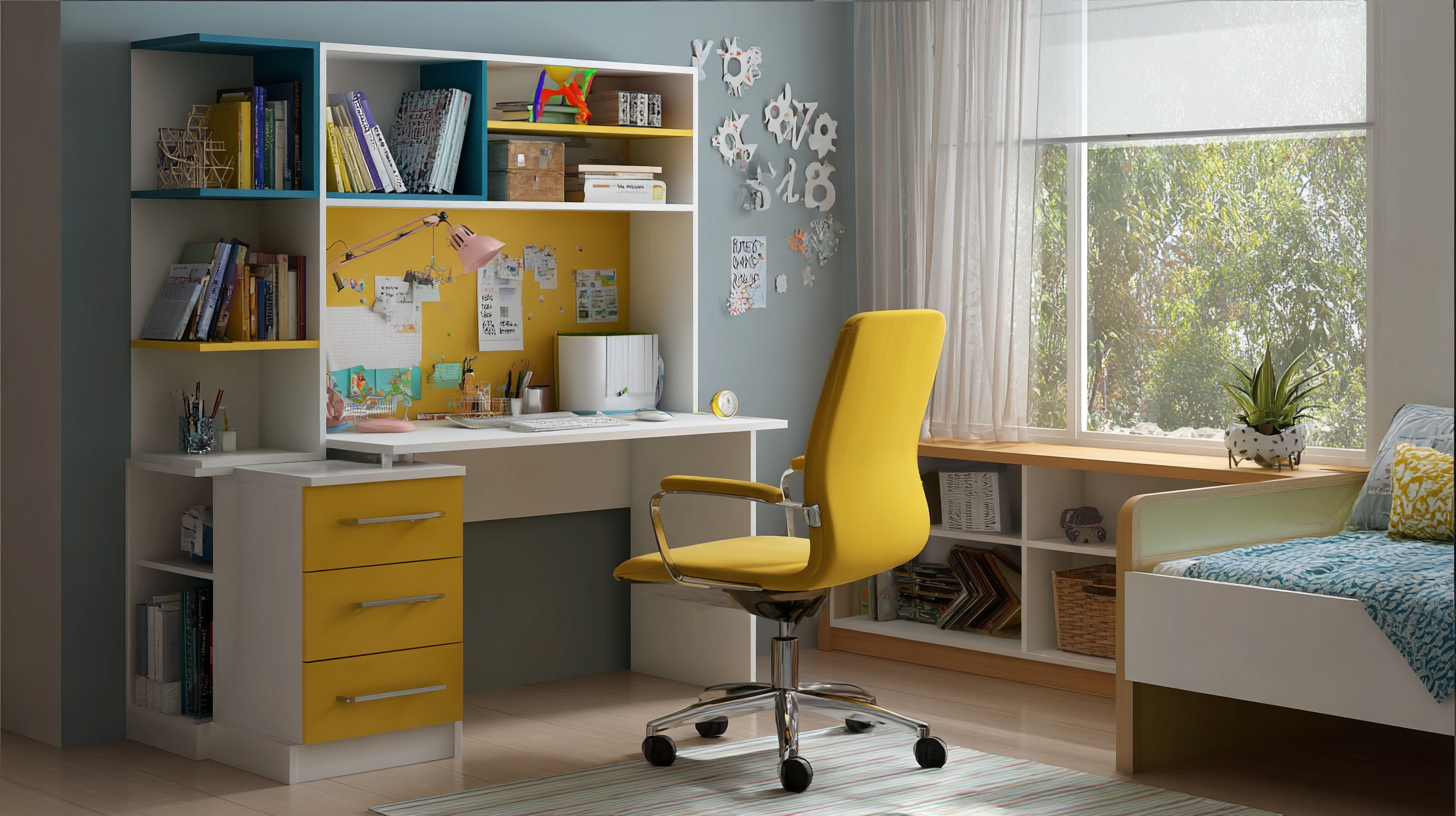 30 Best Study Table With Chair Designs For Modern Learning Spaces