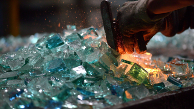 What is the Process of Transforming Broken Glass into Recycled Products