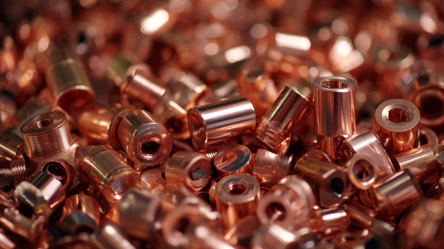 Advantages of Utilizing Red Copper Parts in Modern Manufacturing