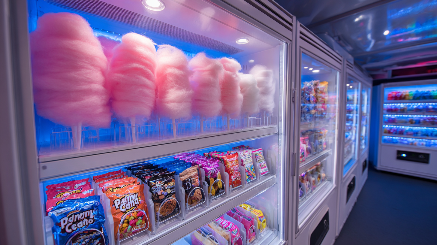 Innovative Candy Floss Vending Solutions Transforming Global Snack Markets