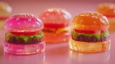 The Future of Edible Delights with Cup Hamburger Gummy Candy