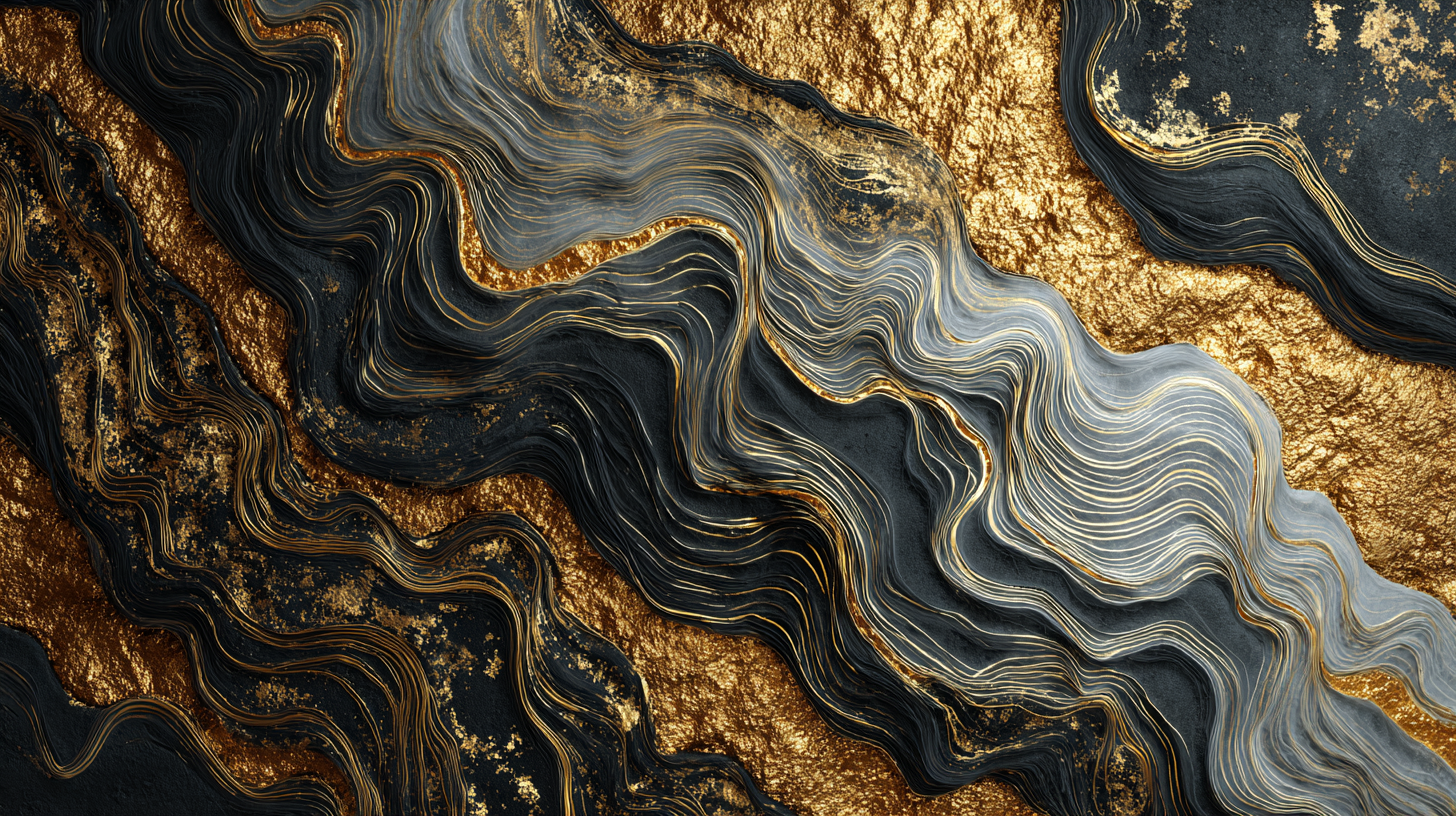 Mastering the Art of Black and Gold Texture: A Step-by-Step Guide for Designers