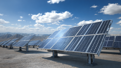 5 Tips for Choosing the Best Solar Energy Plant Solutions for Your Global Procurement Needs