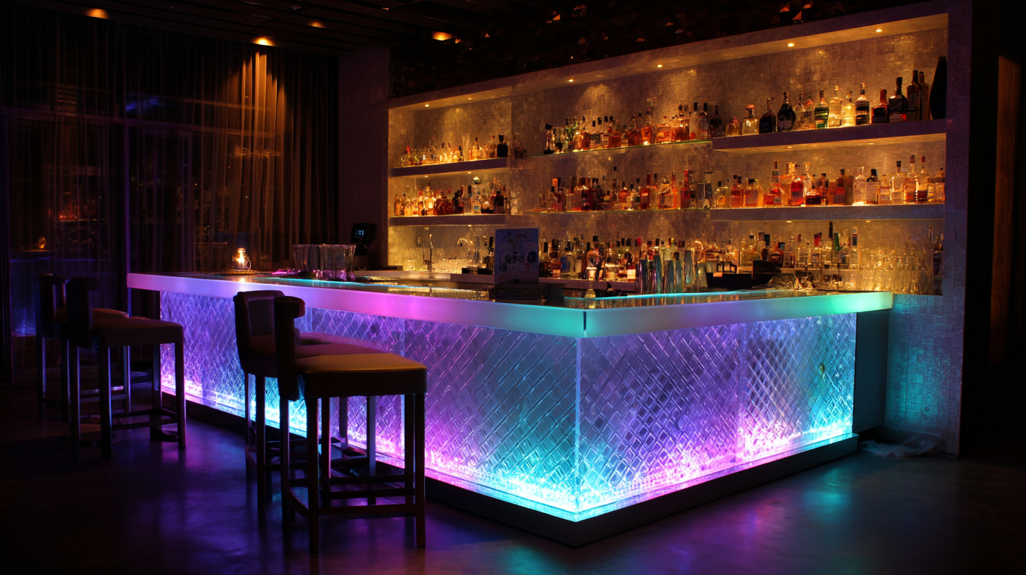 Enhancing Ambiance: The Advantages of Installing LED Lights in Your Bar