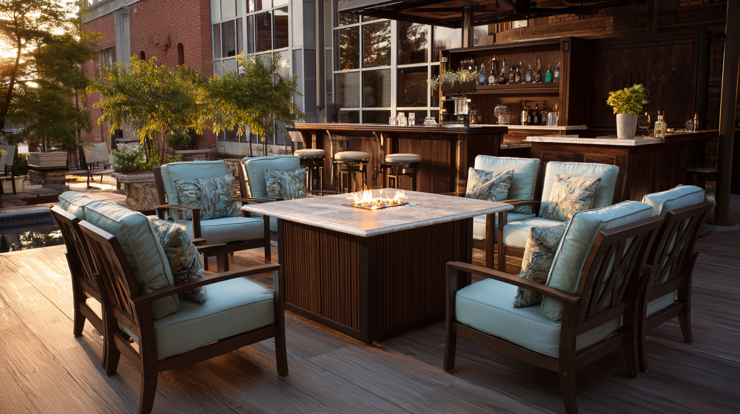 The Future of Innovative Bar Patio Furniture for Modern Outdoor Living