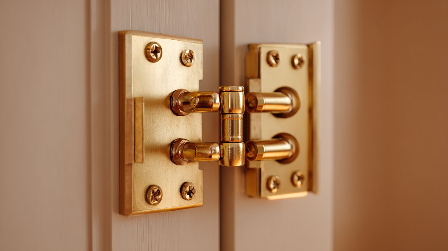 Creative Applications of Gold Hinges: Transforming Spaces with Style