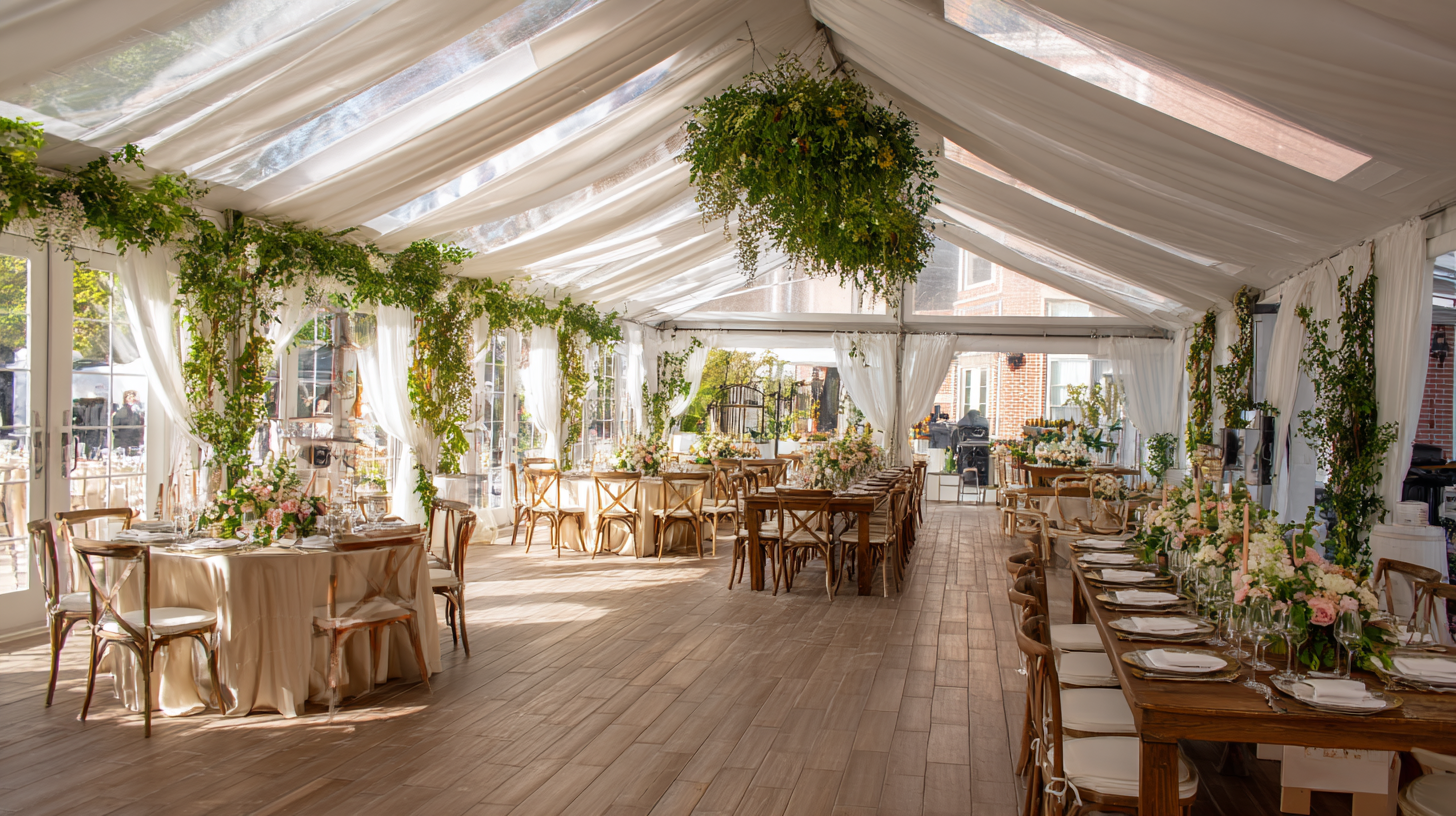 Discover Unique Alternatives to Traditional Wedding Tents for Your Special Day