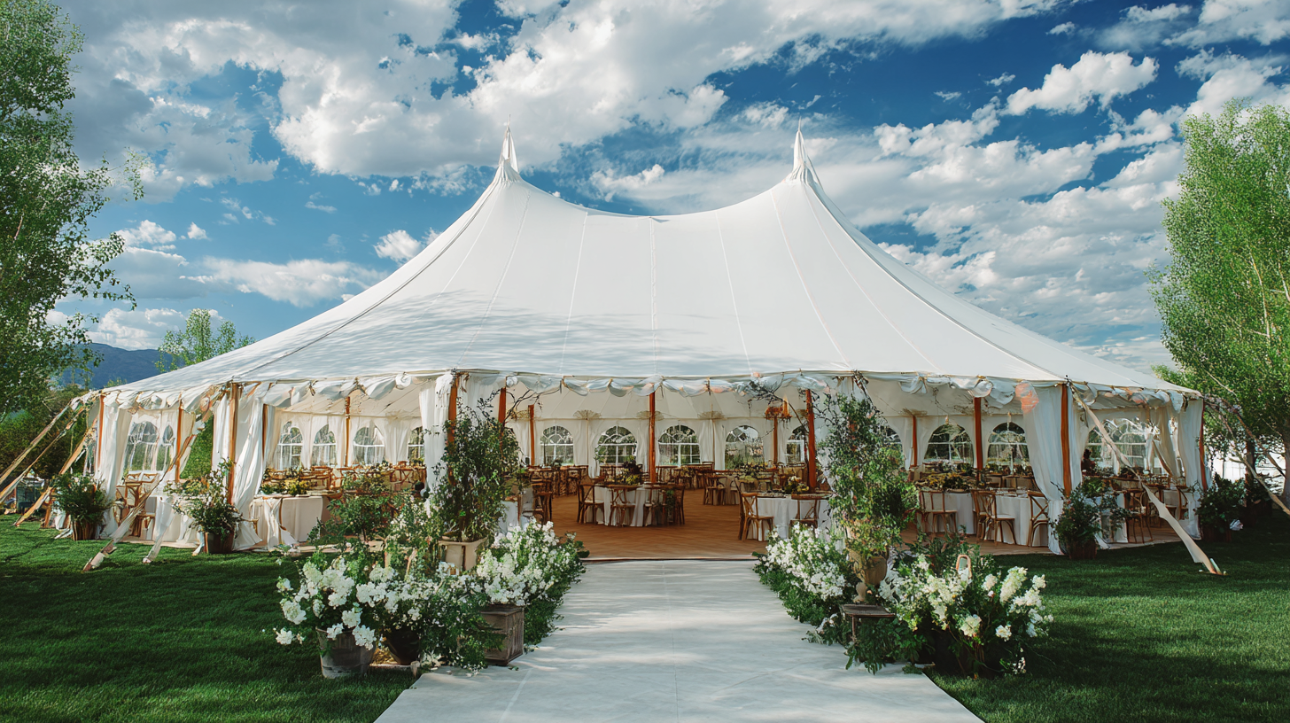 Discover Unique Alternatives to Traditional Wedding Tents for Your Special Day