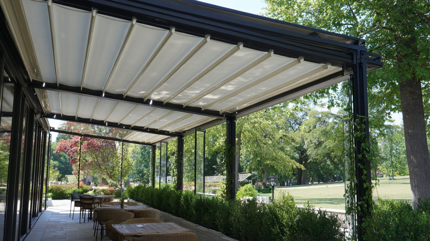 The Future of Outdoor Comfort with Pergola and Rain Sensor Innovation