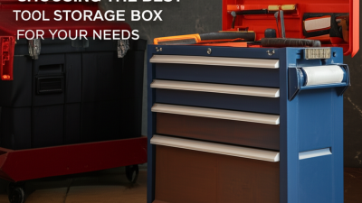 Ultimate Guide to Choosing the Best Tool Storage Box for Your Needs