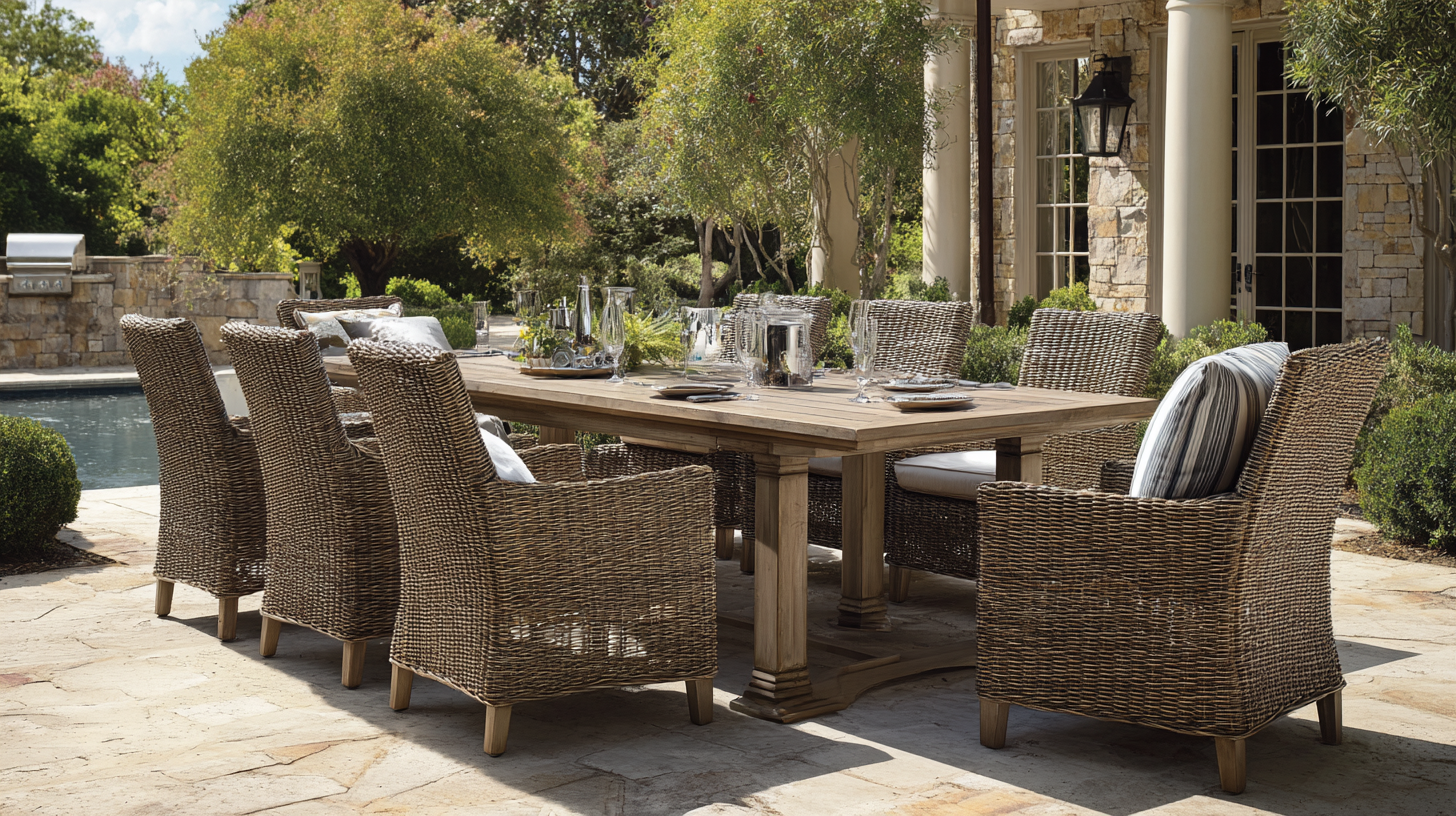 7 Tips for Choosing the Perfect Rattan Outdoor Dining Table to Enhance Your Outdoor Space