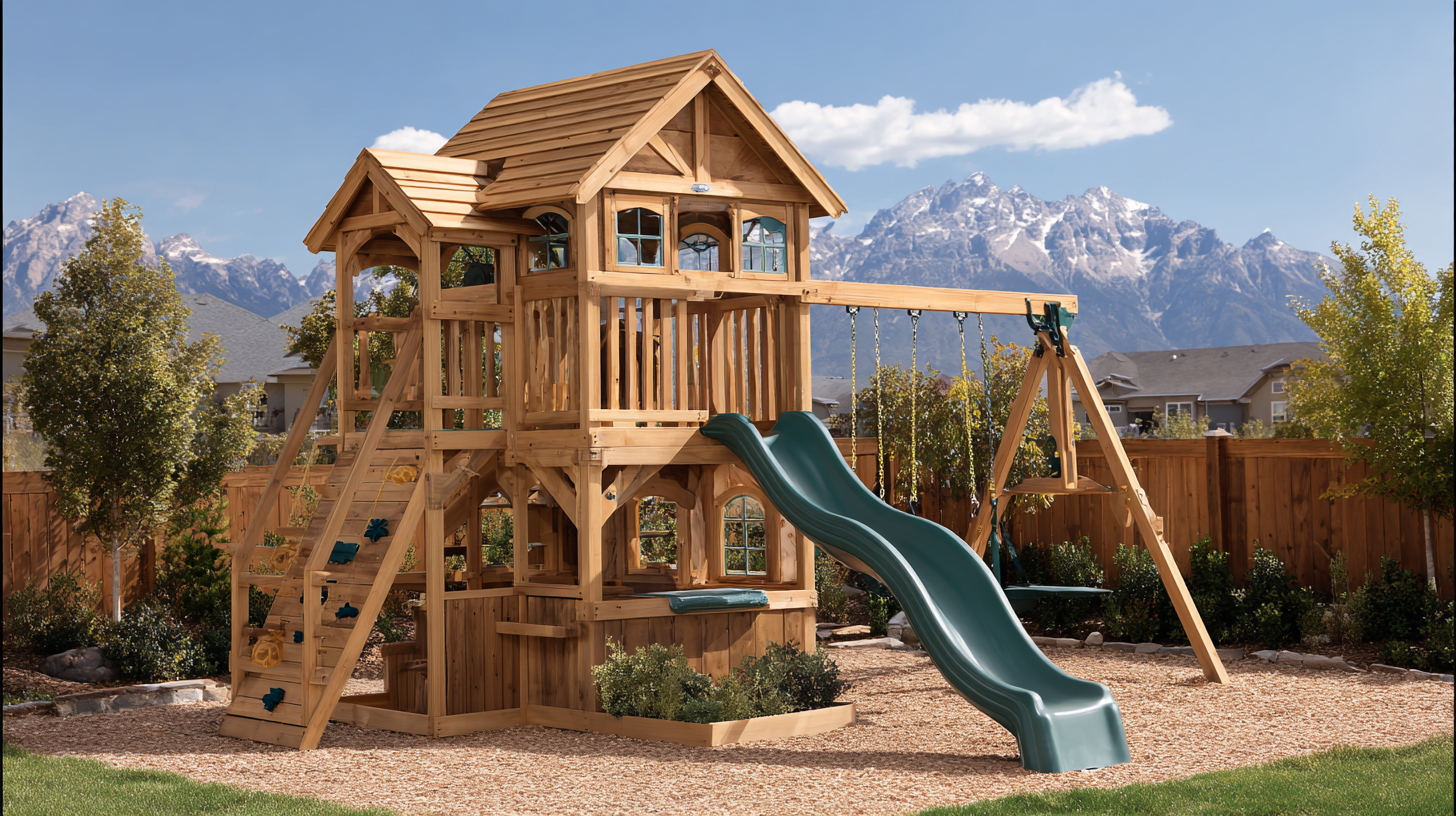 What Makes Outdoor Playhouse And Swing Set a Must Have for Children Everywhere