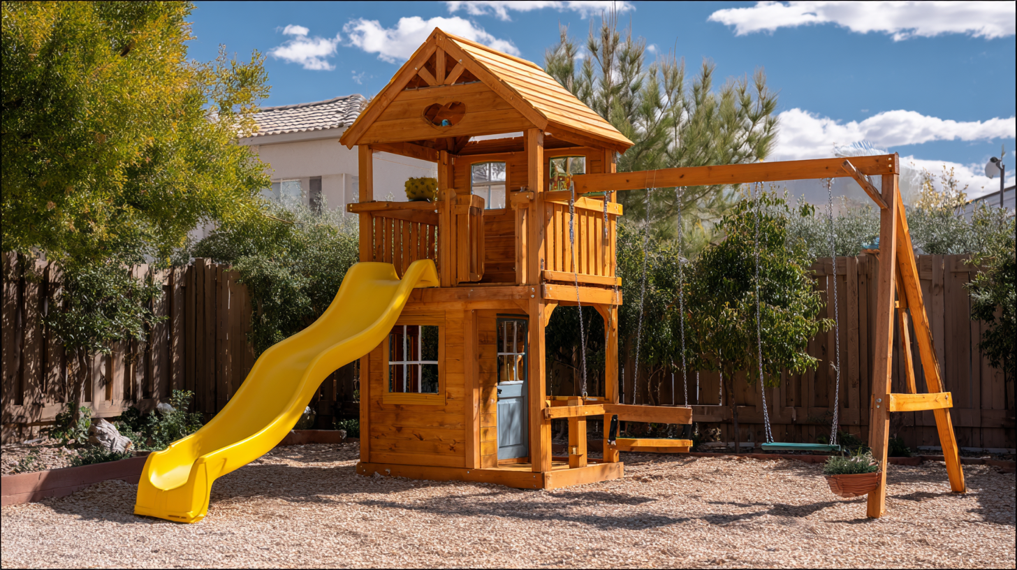 What Makes Outdoor Playhouse And Swing Set a Must Have for Children Everywhere