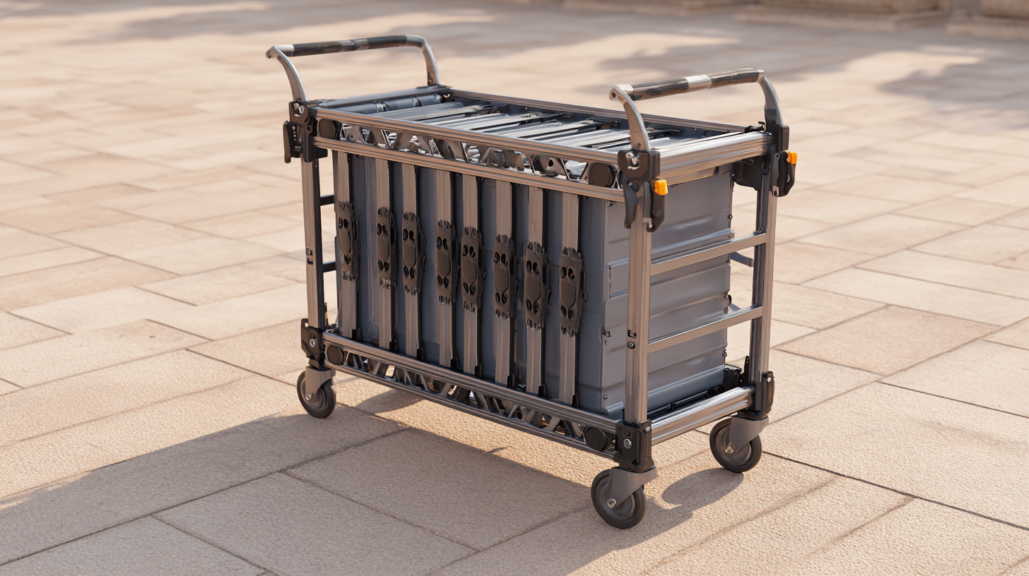 Solutions for Efficiently Transporting Goods with a Foldable Luggage Cart
