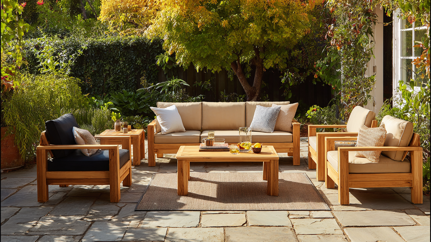 Benefits of Choosing Wood Patio Furniture for Your Outdoor Space