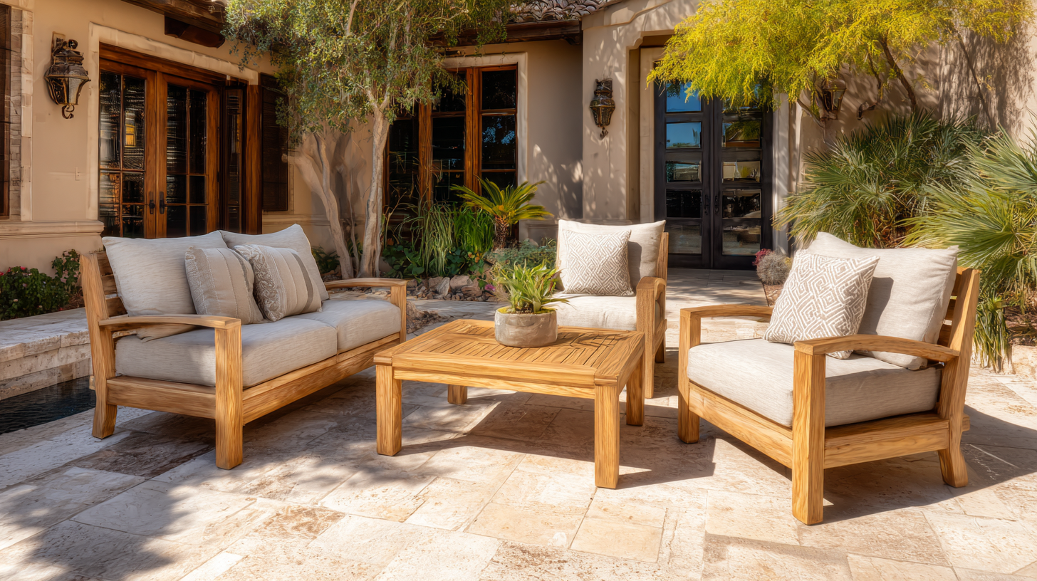 Benefits of Choosing Wood Patio Furniture for Your Outdoor Space