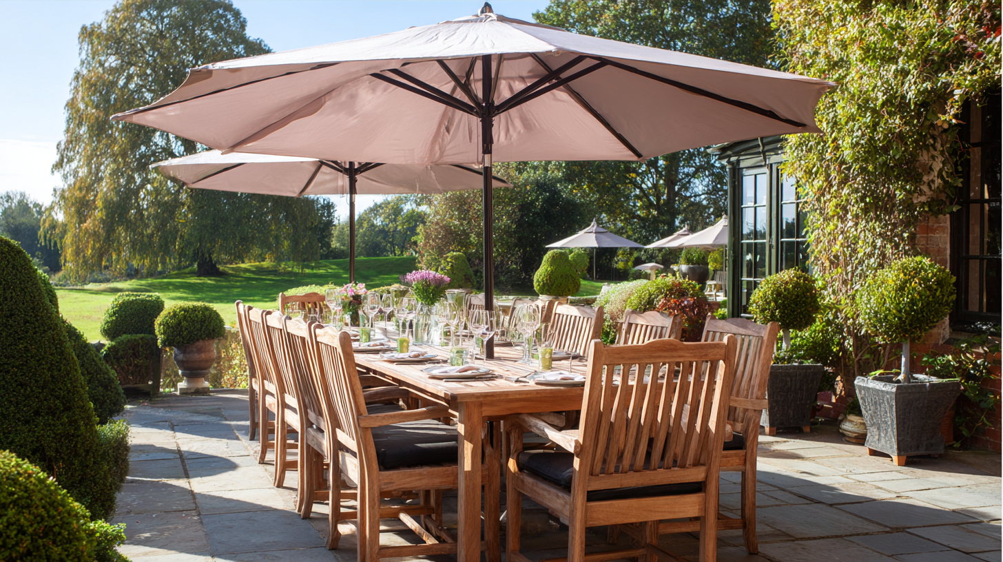 Benefits of Choosing Wood Patio Furniture for Your Outdoor Space