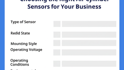 Essential Checklist for Choosing the Right Air Cylinder Sensors for Your Business
