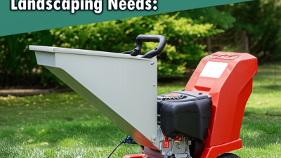 How to Choose the Best Electric Chipper Shredder for Your Landscaping Needs: Key Factors and Data Insights