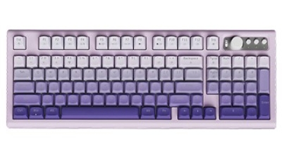 97 Key PBT Key caps Wireless Bluetooth Dual-mode RGB Mechanical Gaming Keyboard.jpg