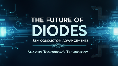 The Future of Diodes Semiconductor Advancements Shaping Tomorrow's Technology