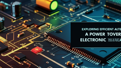 Exploring Efficient Alternatives to Power Electronic Capacitors: A Deep Dive into Industry Trends and Data