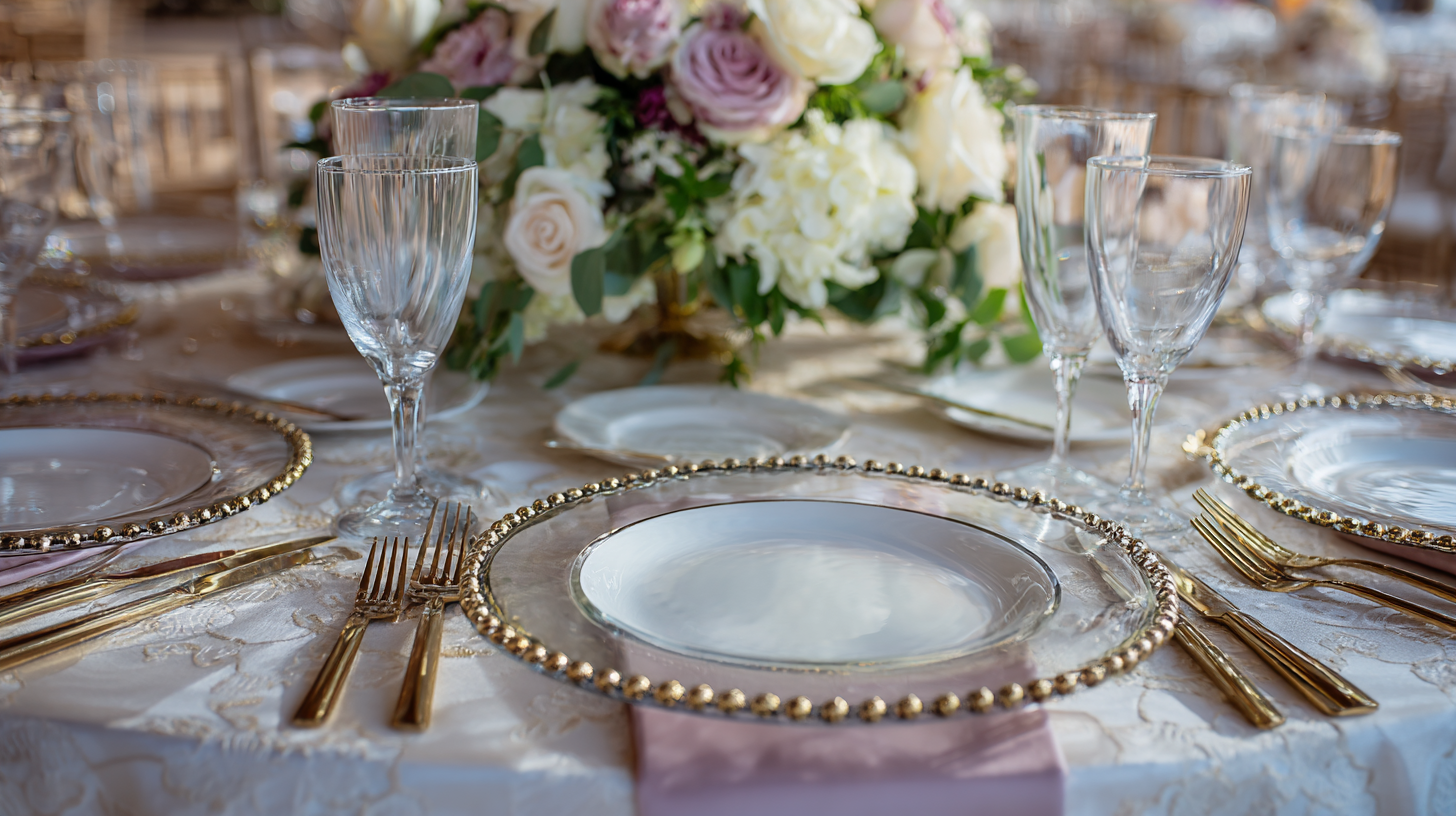How to Choose the Perfect Wedding Charger Plates for Your Special Day