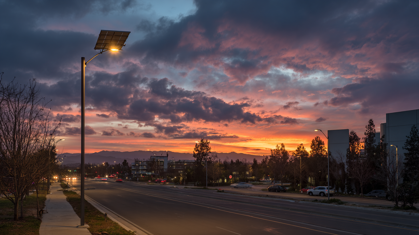 Embracing Solar Street Lights Dusk To Dawn for a Sustainable Urban Future