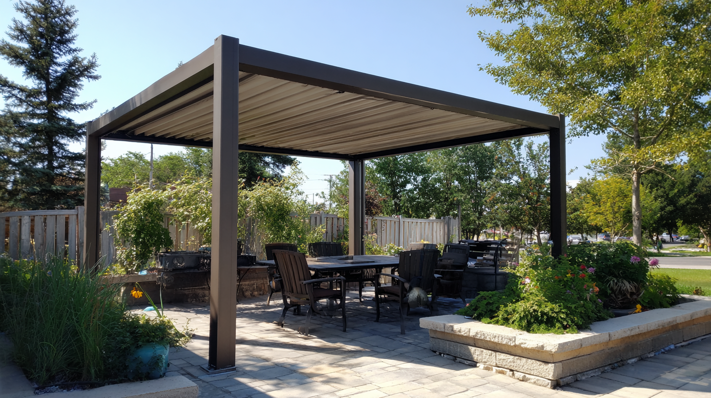 The Future of Outdoor Spaces Enhanced by Waterproof Aluminum Pergolas