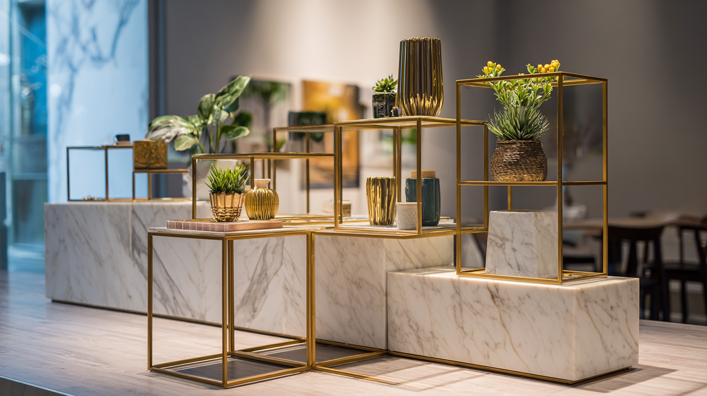 Unique Display Inspirations: Creative Uses for Marble Display Stands in Retail Environments