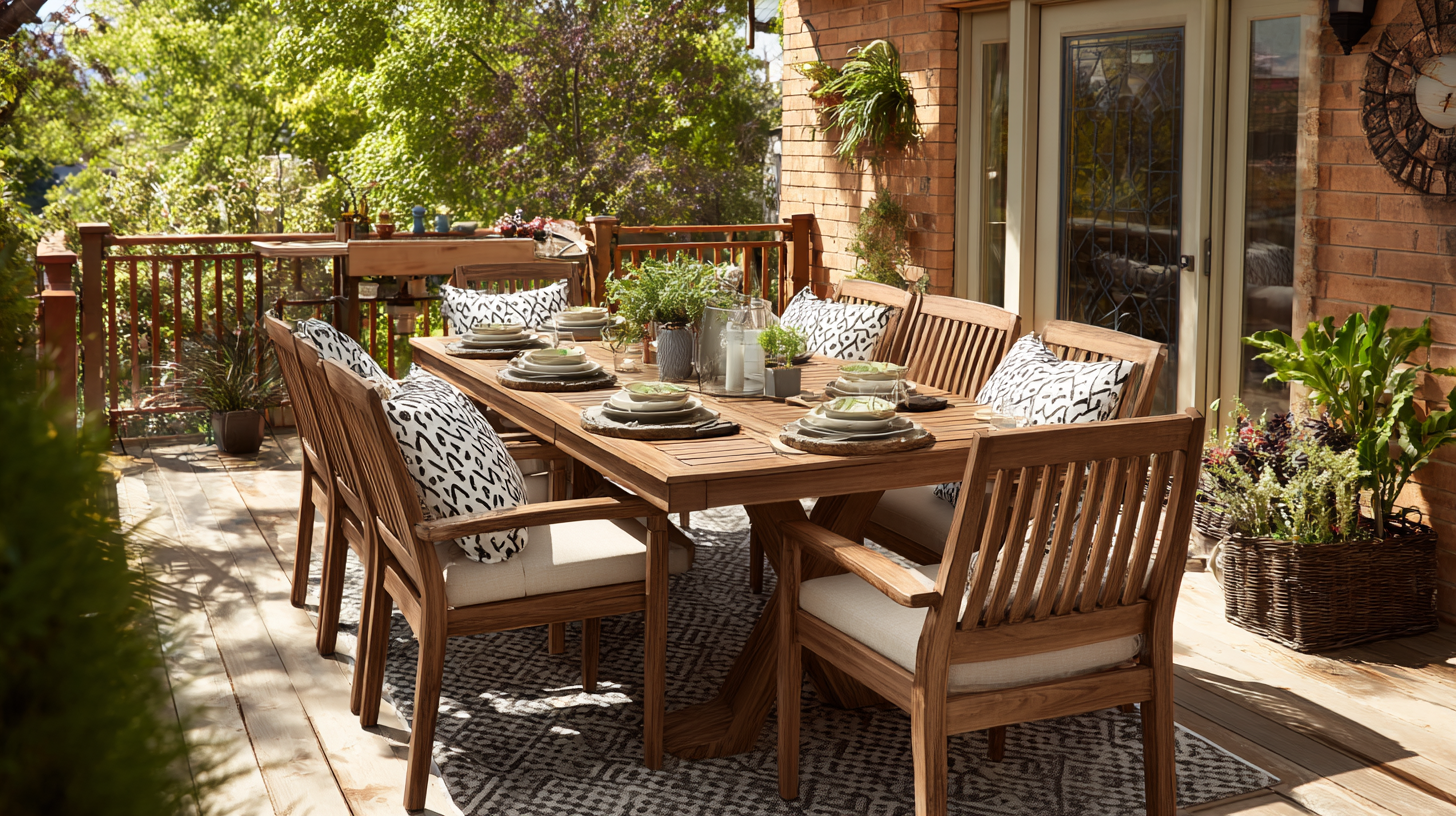 7 Best Outdoor Dining Sets to Elevate Your Al Fresco Experience