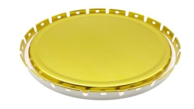 UV Deep Groove Curled Tinplate Conical Chemical Coating Pail Lug Lid