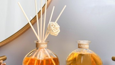 Yurt Essential Oil Reed Diffuser Home air Freshener (1).jpg
