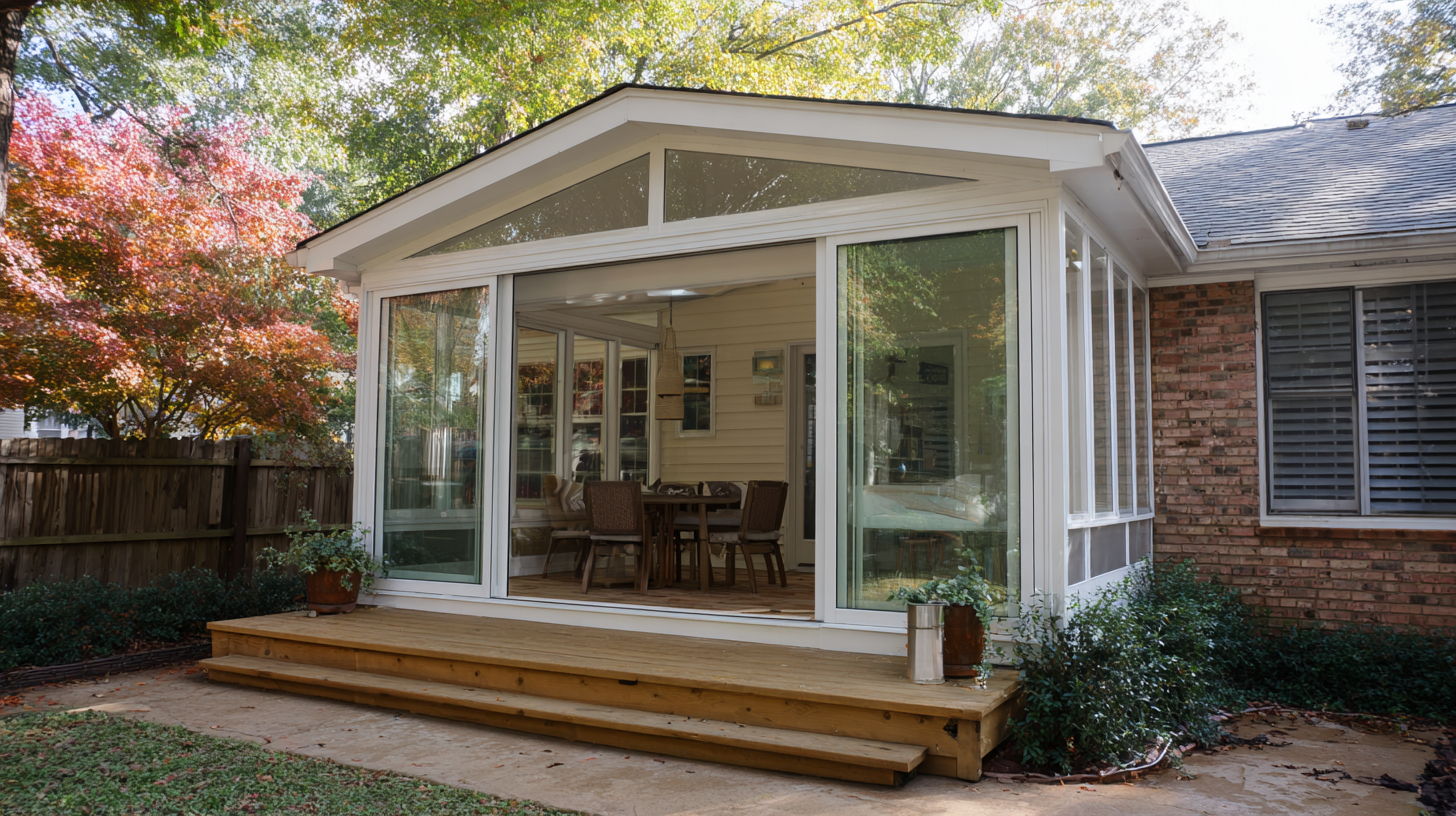 How to Maximize Space with a Foldable Sunroom Design
