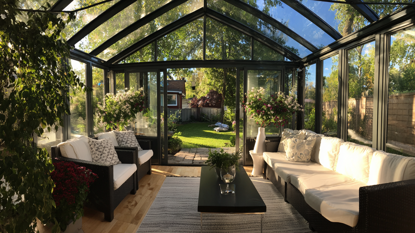 How to Maximize Space with a Foldable Sunroom Design