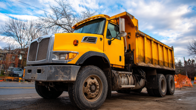 How to Choose the Right Standard Dump Truck for Your Construction Needs