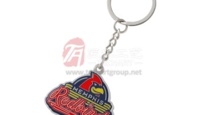 Baseball Soft Enamel Metal Key Chain.jpg