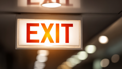 Understanding the Importance of Recessed Exit Sign in Modern Building Safety