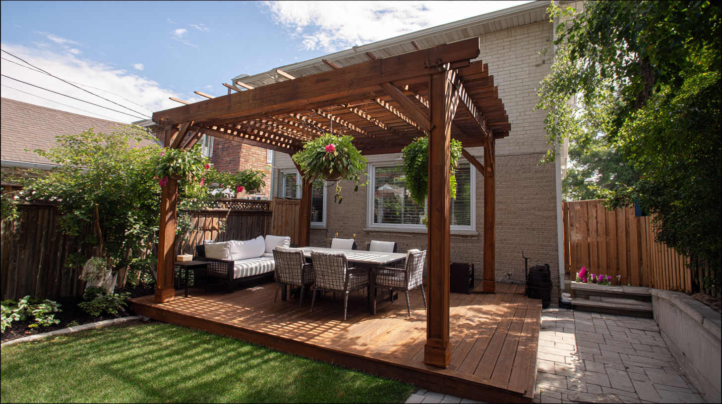 How to Create Your Dream Outdoor Space with a Residential Backyard Pergola