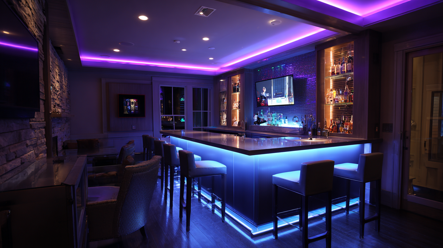 What Makes a Bar With Led Lights the Ultimate Entertainment Experience