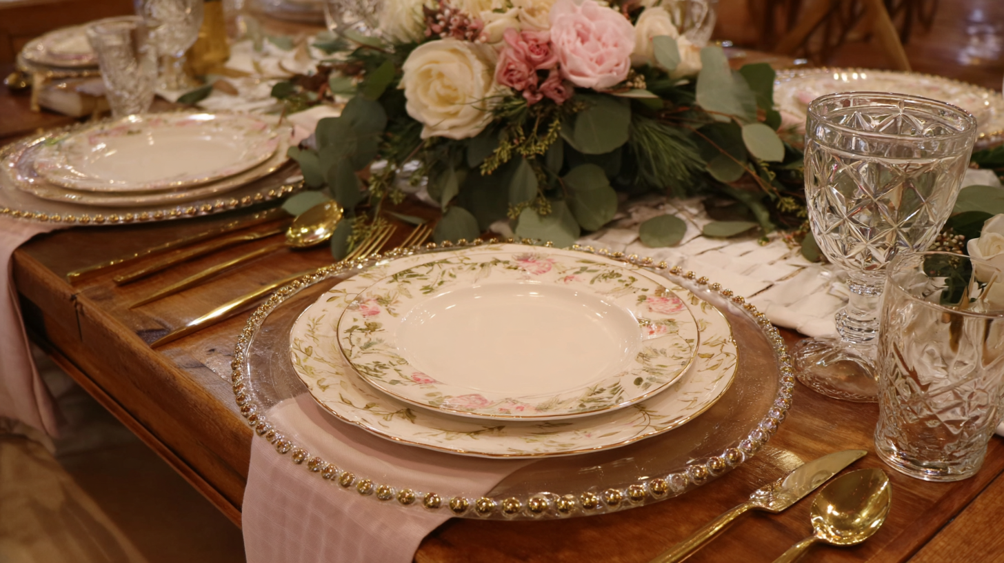 How to Choose the Perfect Wedding Charger Plates for Your Special Day
