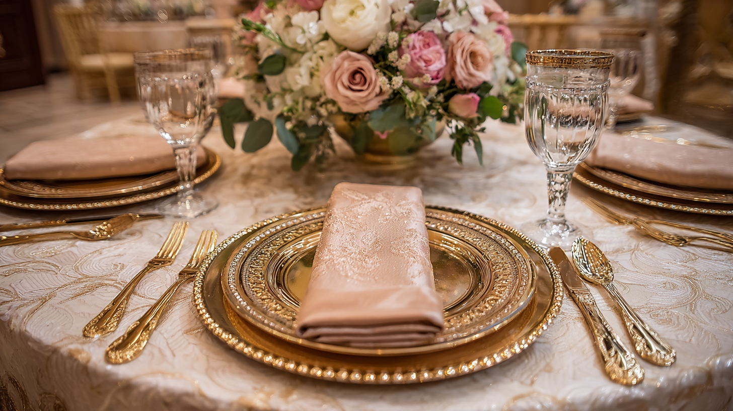 How to Choose the Perfect Wedding Charger Plates for Your Special Day