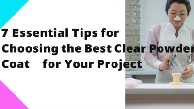 7 Essential Tips for Choosing the Best Clear Powder Coat for Your Project