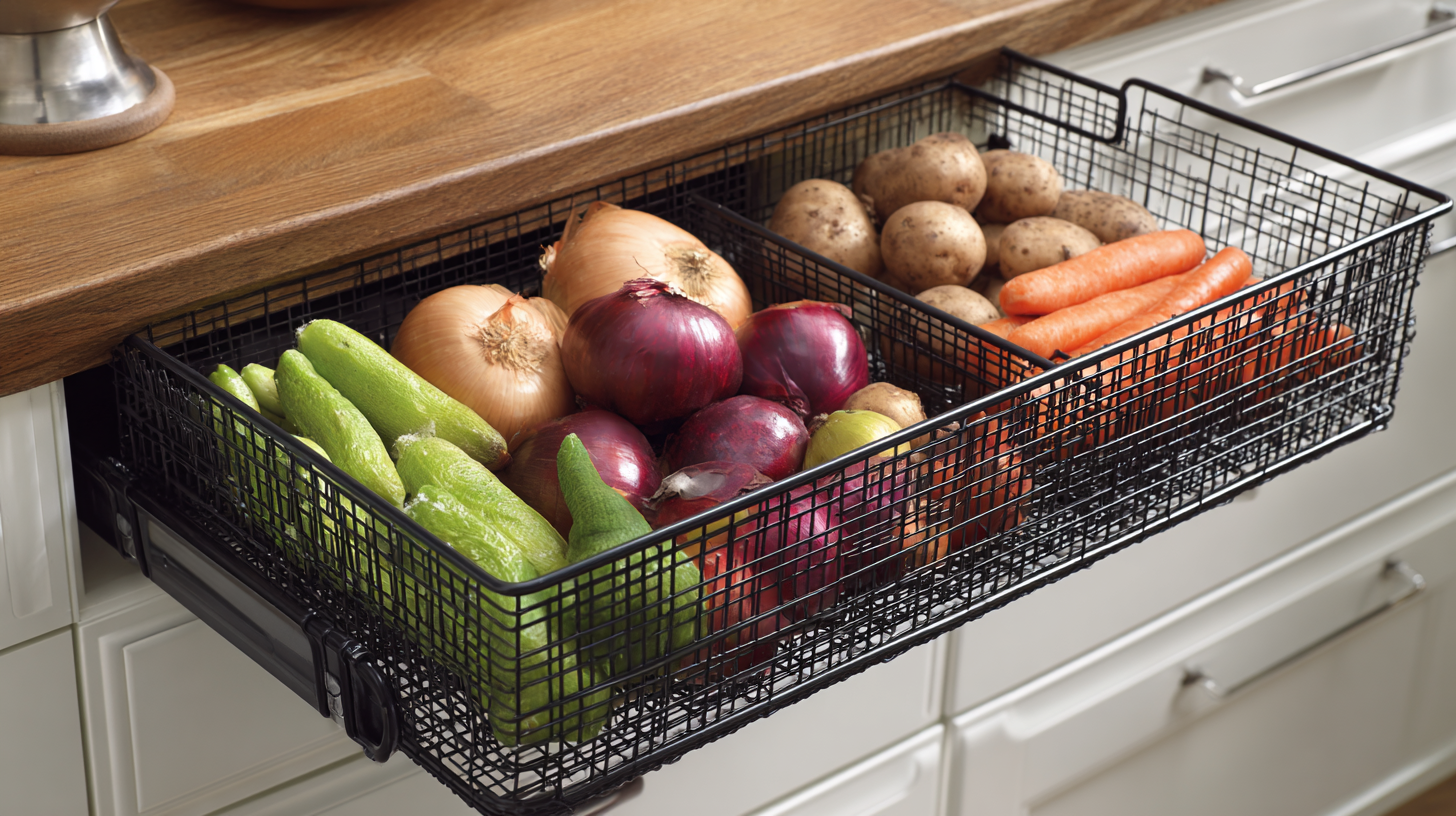 5 Tips for Choosing High Quality Kitchen Flat Steel Pull Out Baskets